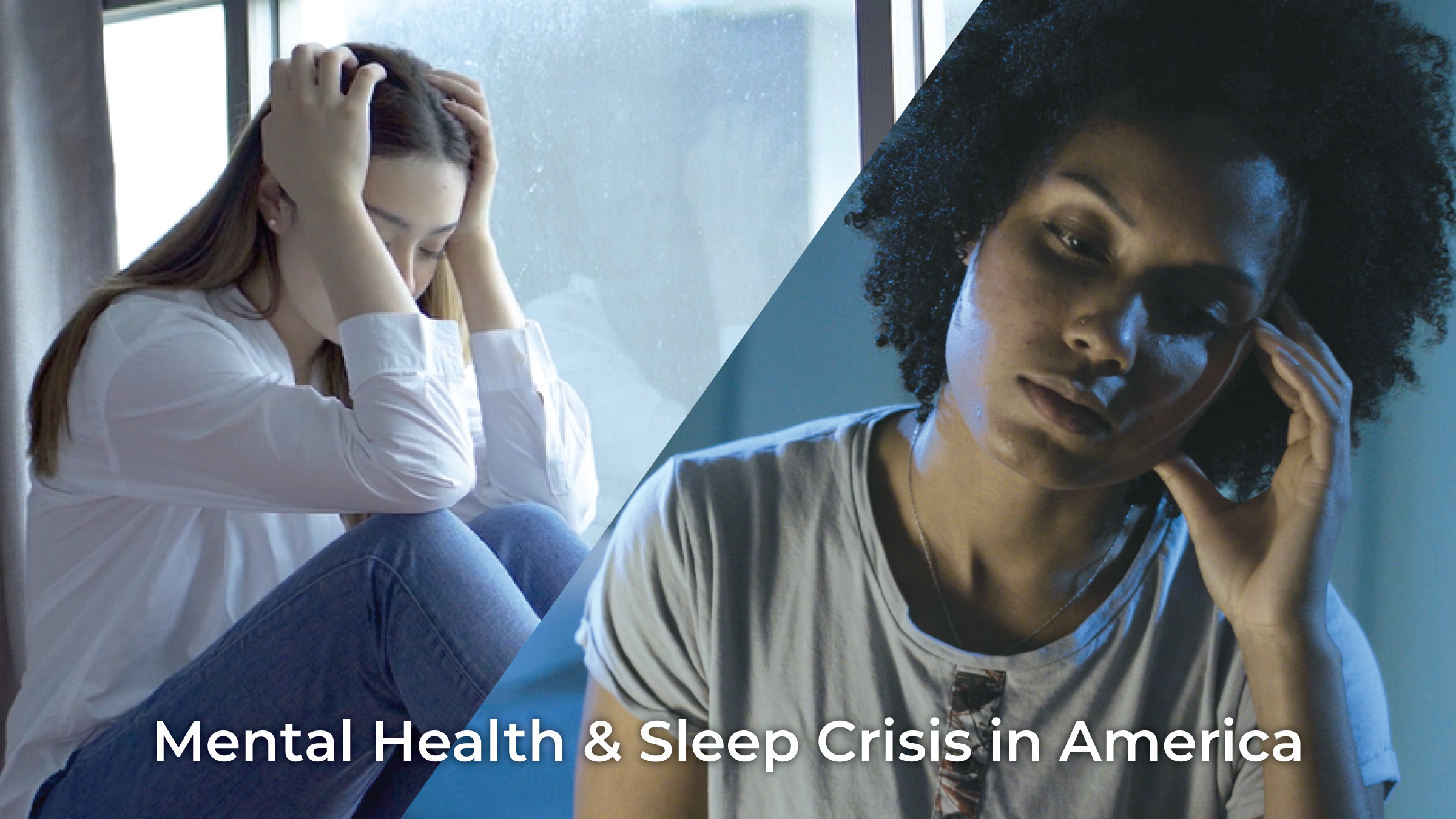 mental health and sleep crisis cover slide